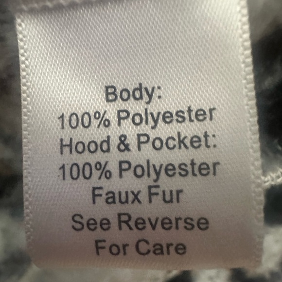 Vera Bradley Cozy Life Robe In Plaid Neutral Size Small / Medium Hooded NWT - Picture 6 of 6